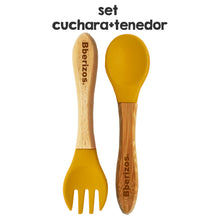 Cargar imagen en el visor de la galería, Set de Cubiertos para bebé