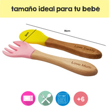 Cargar imagen en el visor de la galería, Set de Cubiertos para bebé