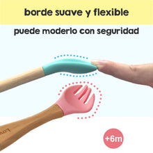 Cargar imagen en el visor de la galería, Set de Cubiertos para bebé