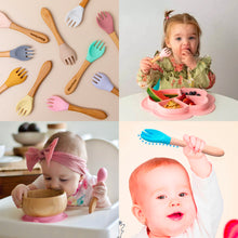 Cargar imagen en el visor de la galería, Set de Cubiertos para bebé