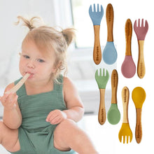 Cargar imagen en el visor de la galería, Set de Cubiertos para bebé