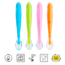Cargar imagen en el visor de la galería, Bberizos| Kit Cuchara Bebé Entrenador Silicon 4 Piezas| Mod Kit