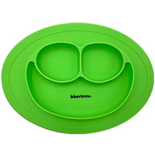 Cargar imagen en el visor de la galería, Bberizos| Plato para Bebé Infantil Silicona Sonrisa Comida Snack Arte