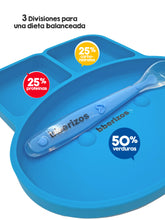 Cargar imagen en el visor de la galería, Bberizos| Plato Bebé Infantil Entrenador| Mod Conejo