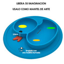 Cargar imagen en el visor de la galería, Bberizos|Plato Bebé Infantil Entrenador| Mod Pollito
