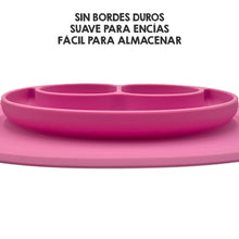 Cargar imagen en el visor de la galería, Bberizos| Plato para Bebé Infantil Silicona Sonrisa Comida Snack Arte
